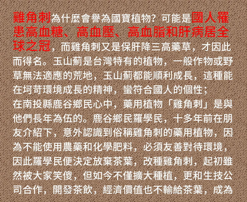 雞角刺茶包